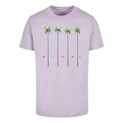 Mens T-shirt Miami Palms purple