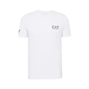 EA7 Emporio Armani Funkcionalna majica črna/bela