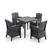 Set vrtnega pohištva Malima 4+1 grafit
