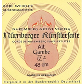 Strune za diskantno violo da gambo Kuenstler Nürnberger