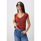 Trendyol Milla Ženska bluza, Bordo