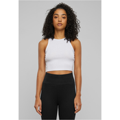 Womens cropped top white