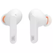 JBL Live pro+tws white true wireless In-ear BT slušalice sa futrolom za punjenje, bele