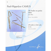 CAMUS:20 ETUDES OU PETITS SOLOS FLUTE
