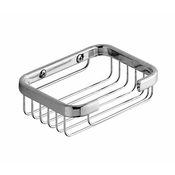 Majhen odlagalnik za milo SMART, 125 x 35 x 100 mm, kromast - Kromasta - Nerjaveče jeklo - Vijaki - Žica - Posoda za milo