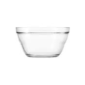 Bowl, 21.5 cm/2500 ml, glass, Lambada - Borgonovo