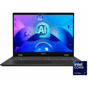 MSI - Prestige 16” Laptop – Intel Evo Edition – Intel Core Ultra 7 – Intel ARC Graphics with 32GB Memory – 1TB SSD - Stellar Gray