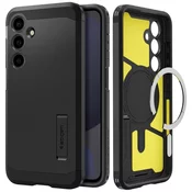 shumee Ovitek Spigen Tough Armor MagSafe za Samsung Galaxy S24 FE (črn)
