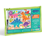 Mudpuppy Puzzle Močni dinozavri 12 kosov