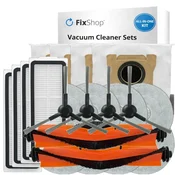 Komplet nadomestnih delov za Xiaomi Robot Vacuum X20 Max, X20 Pro (2x Glavna krtača, 4x Filter, 4x Stranska krtača, 8x Krpa za brisanje, 4x Vrečka za