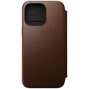Nomad Modern Leather Folio, brown - iPhone 15 Pro Max (NM01633785)