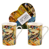 KOMPLET 2 SKODELIC KANDINSKI IZ UMETNIŠKE GALERIJE