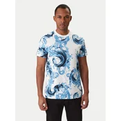 Versace Jeans Couture Majica 80GAH6S0 JS543 Modra Regular Fit