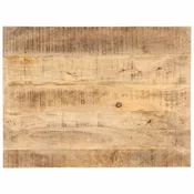 Vidaxl Mizna plošča iz trdnega mangovega lesa 25-27 mm 80x70 cm