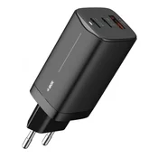 slomart Omrežni polnilnik USB-C GaN 65W ILUC65B, črn