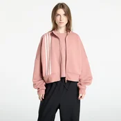 Mikina adidas Off Placed 3-Stripes Zip Up Warm Clay L