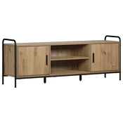 vidaXL TV omarica 133 x 33 x 50 cm Artisan hrast Inženirski les