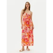 ONLY Poletna obleka Nova 15347730 Oranžna Regular Fit