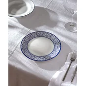 Madame Coco Tanjir za desert Reve Bleu, 19 cm, Plavo-beli