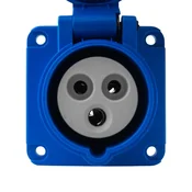 tp electric RAVNA KAMPIRSKA VTIČNICA 230V 16A/3P 75x75 MM VDE