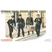 Model Kit figure 6087 - NJEMACKE POMORSKE TRUPE (DIEPPE 1942.) (1:35)