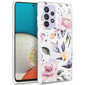 TECH-PROTECT FLORAL GALAXY A53 5G WHITE
