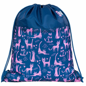 St.Right Lazy Cats torba za teretanu, sportska torba 43x34cm