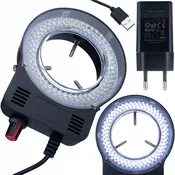 Rosfix Microbright 144 LED USB Osvetlitev Pierščeni – Nastavljiva Svetlost 0–100%, Montaža 30–65 Mm | 0–10 W, USB Napajanje, (5000212308)