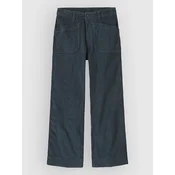 Patagonia Wide Leg Cord ženske hlače summit blue