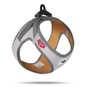 curli Postroj za pse Glow Reflective Gray XL, 12-18 kg