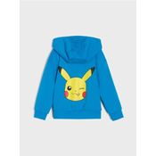 Sinsay - Dukserica sa printom na leđima Pokemon - plava