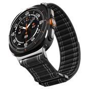Pas Spigen WBF0 za Samsung Galaxy Watch Ultra 47mm/Watch Ultra 2 - black