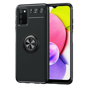 TPU gel ovitek Multi Ring za Samsung Galaxy A03s - črn