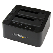 StarTech.com SDOCK2U33RE duplikator medija HDD / SSD duplikator 1 kopija Crno