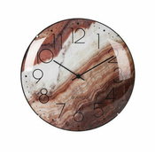 SEGNALE Stenska ura 30 cm rjava KO-HZ1003630brown