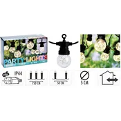 ProGarden LED-veriga PARTY z 10 žarnicami, 50 LED-diod