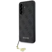 Ovitek Guess 4G Charms Collection ovitek za Samsung Galaxy A56 črn (GUHCSA56GF4GGR)
