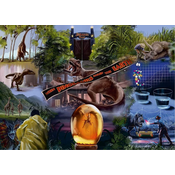 Ravensburger Jurski park Puzzle 1000 kosov