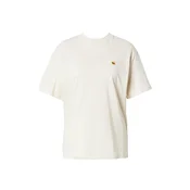 Carhartt WIP Majica Chase zlata / naravno bela