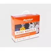 MARIOINEX Marioinex Mini Waffle Constructor izobraževalne kocke 140 kosov za 4-letnike, ki spodbujajo motorične sposobnosti.
