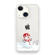 Infostyle Silikonski ovitek Xmas vibe za iPhone 7/8/SE 2020/SE 2022 Prozorna/TPU silikon/Snežak