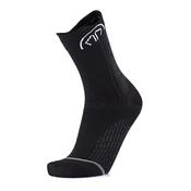 Nogavice Sidas Run Anatomic Crew, črne (EU 39-41)