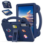 GS Ovitek za Xiaomi Redmi Pad 2 SE/Redmi Pad 2 9.7, ljubki vzorci, s stojalom, temno moder