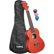 Cascha CUC102 Linden Red Koncertne ukulele (Poškodovano)
