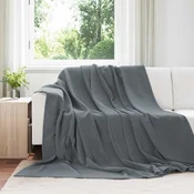 Pokrivaci za bacanje 6 pcs Tamno siva 220 x 240 cm Runo