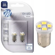 M-Tech T4W LED ŽARNICA OSRAM 4xSMD 2835 BELA Ba9s M-tech