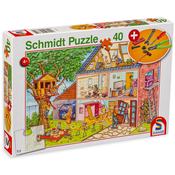 Schmidt - Puzzle The hardworking craftsmen 40 dielikov - 40 - 99 kosov
