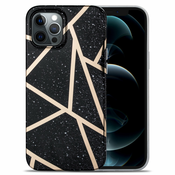 Ovitek za iPhone 12 Mini | Črn marmor