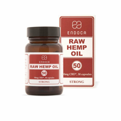 Endoca RAW CBD kapsule 15% 1500 mg