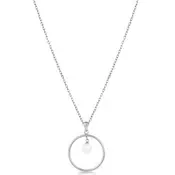 Ženska freelook srebrna ogrlica od hirurškog Celika ( frj.3.6006.1 )